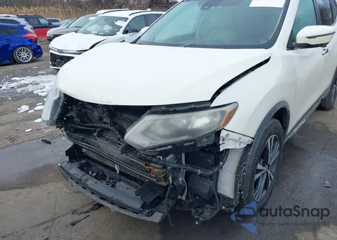 2017 Nissan Rogue Sl from USA, damaged, VIN JN8AT2MV7HW263774